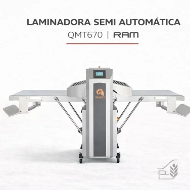 Laminadora Semiautomatica QMT670
